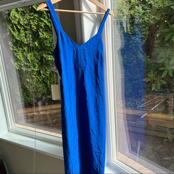 NEW royal blue wilfred sathonay dress midi - Picture 1 of 5